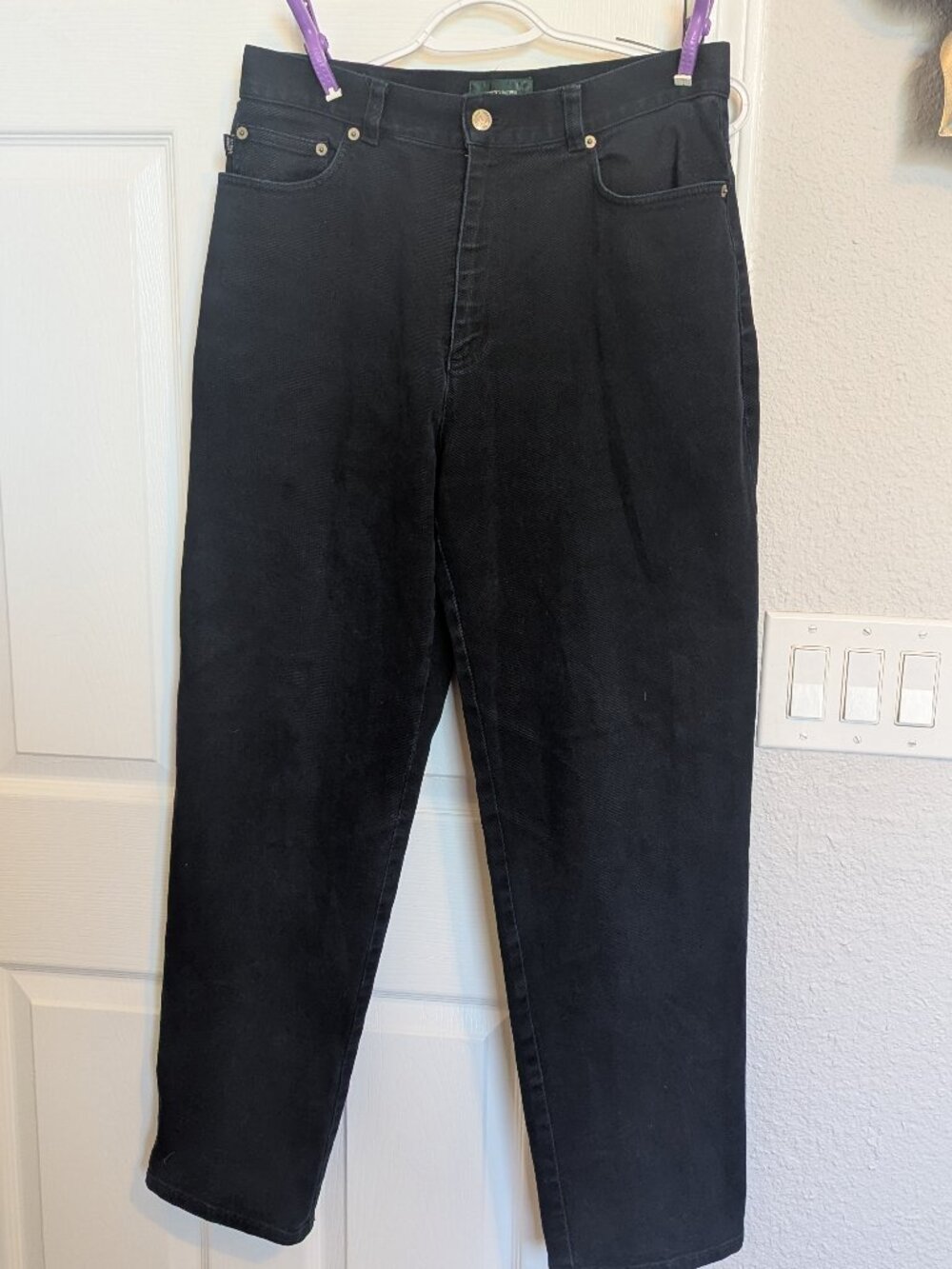 90s Lauren Jeans — True Indigo Collector Pair | 10 | Baggy / Tapered | EVC